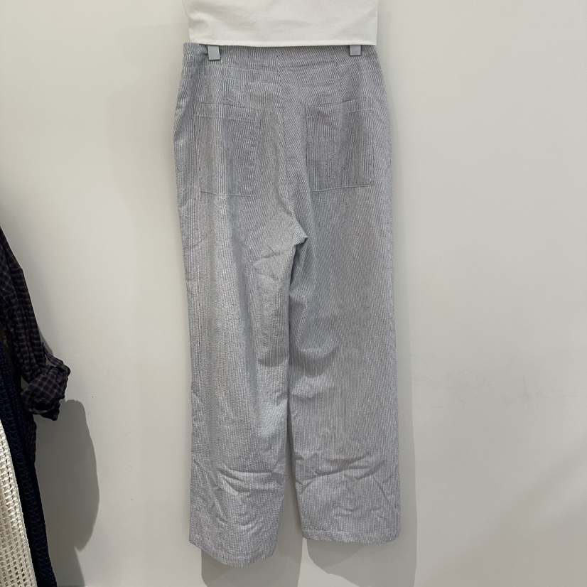 OVERTAKE韓國東大門直郵女裝新品26夏季時尚休閑休閑褲條紋OVERTAKE休閑褲