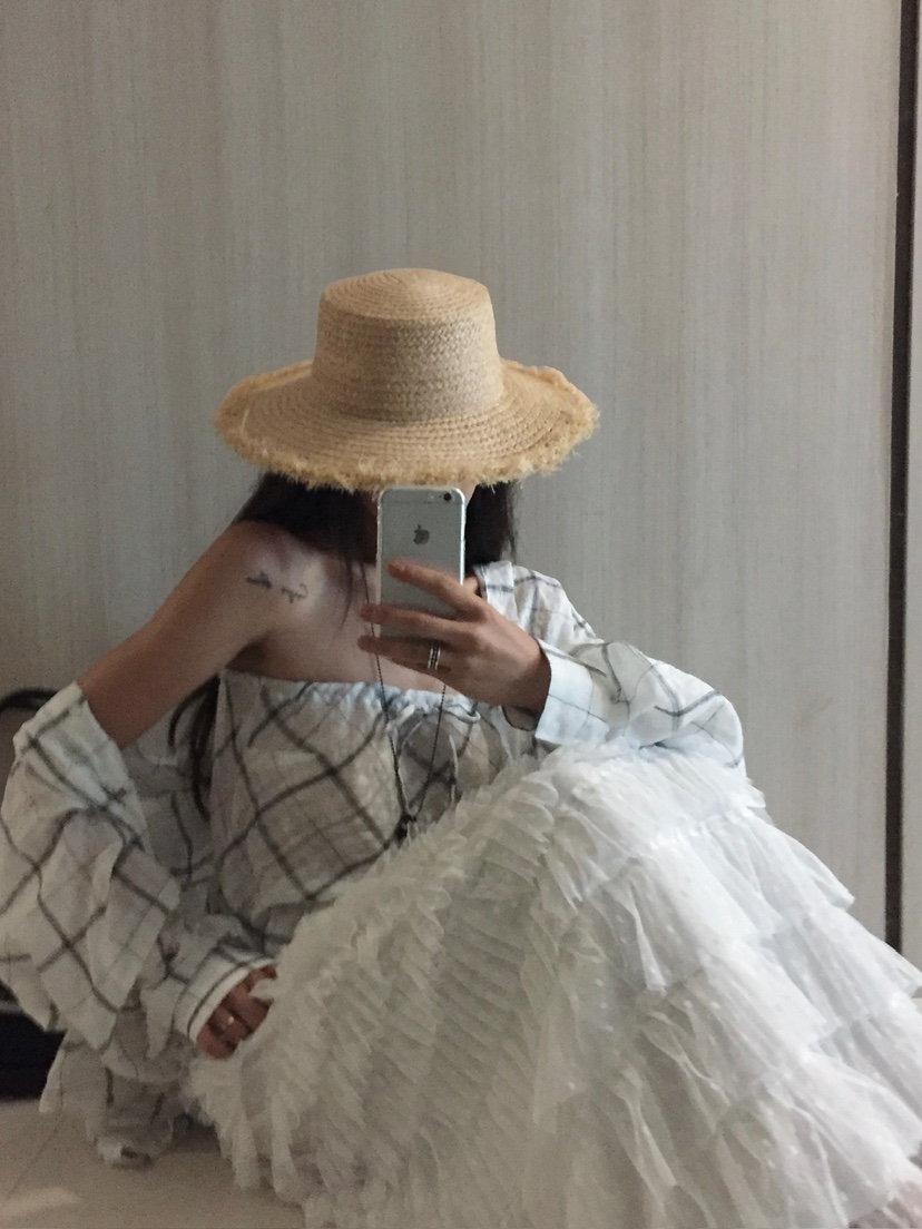VIRKIN韓國直郵女裝新款人氣26春夏時尚熱賣吊帶背心格子VIRKIN吊帶/背心