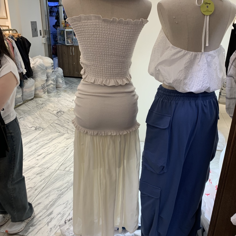 VIRKIN韓國東大門代購女裝新品26春夏半身裙中短裙針織裙VIRKIN半身裙/中短裙