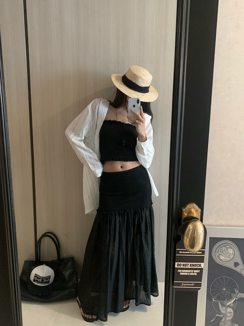 VIRKIN韓國直郵女裝新品時尚人氣26春夏休閑職業襯衫蕾絲衫VIRKIN襯衫/蕾絲衫