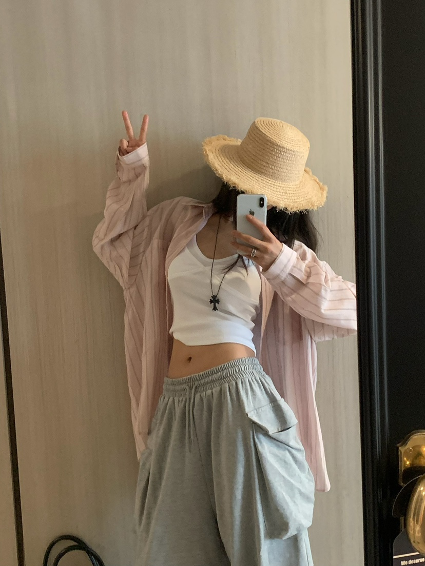 VIRKIN韓國直郵女裝新品時尚人氣26春夏休閑職業襯衫蕾絲衫VIRKIN襯衫/蕾絲衫