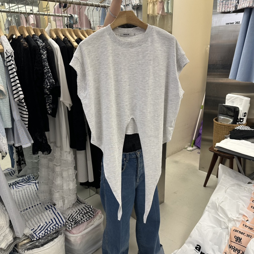 CORNER韓國代購女士新款26夏季26春夏職業時尚熱賣人氣T恤CORNER.302T恤圖色2