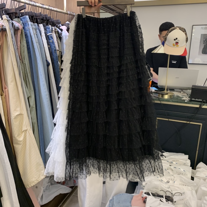 VIRKIN韓國直郵女士新品職業26春夏休閑人氣半身裙中短裙VIRKIN半身裙/中短裙圖色2
