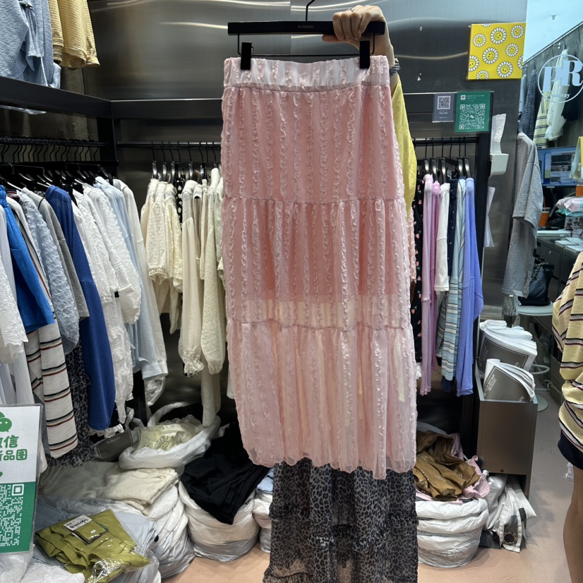 RUNWAY-런웨이韓國直郵女士新品職業推薦26夏季長裙荷葉邊RUNWAY長裙圖色2