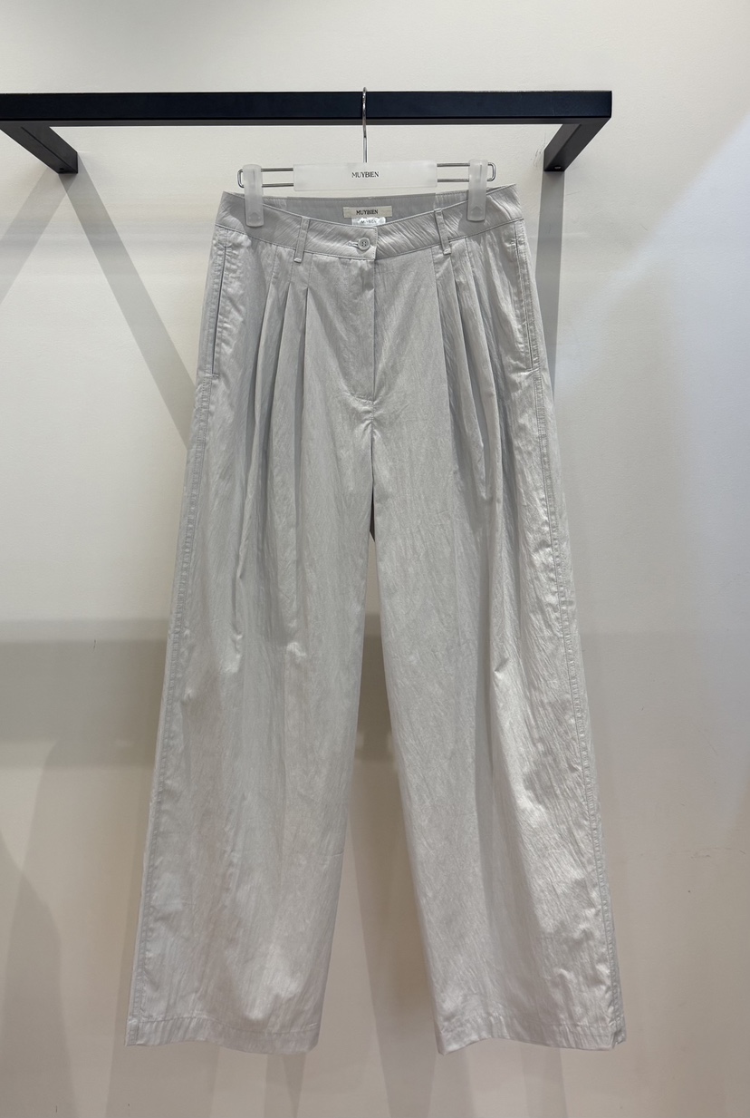MUYBIEN東大門實拍韓國女裝新品26夏季推薦職業26春夏休閑褲MUYBIEN休閑褲圖色1