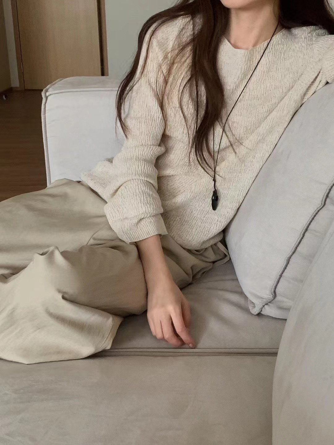 AN STAND韓國直郵實拍女裝新品職業人氣26夏季26春夏針織衫AN STAND-2件起針織衫