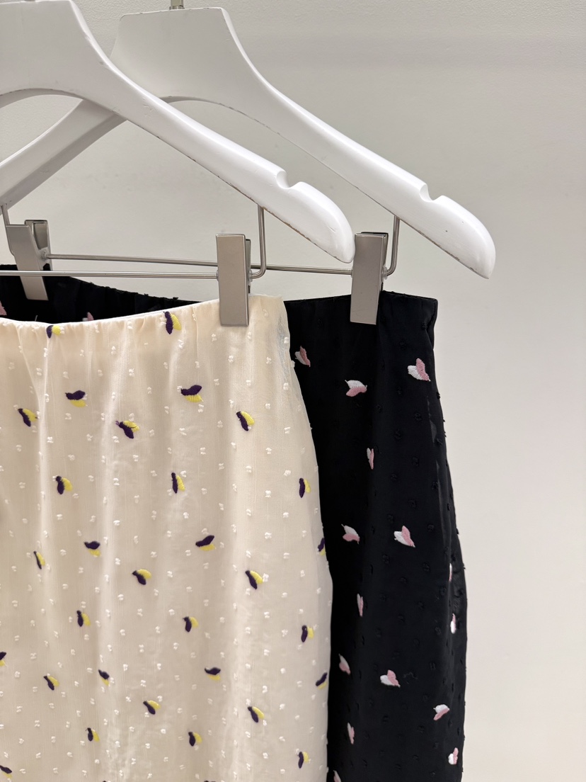 PEBBLE韓國直郵女士新款推薦熱賣職業26夏季時尚休閑長裙PEBBLE長裙