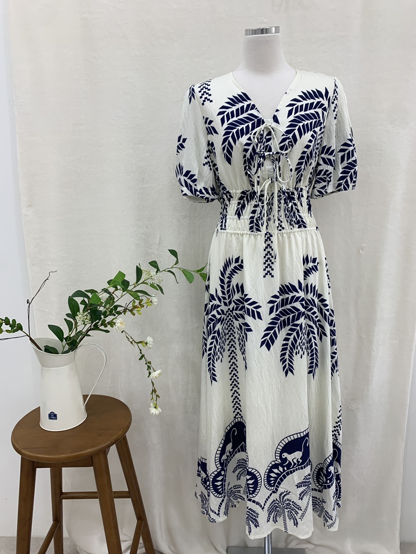 FABRIC韓國直郵女士新款職業推薦26夏季26春夏熱賣連衣裙FABRIC連衣裙