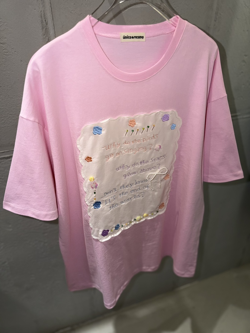 UNICO-p韓國直郵女裝新款職業26春夏休閑26夏季時尚熱賣T恤UNICOT恤圖色4