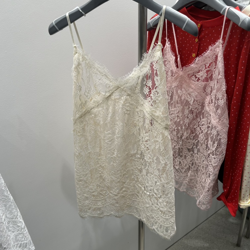 TARABY MOTION韓國直郵女士新品26春夏職業連衣裙蕾絲雙層TARABY MOTION連衣裙圖色2