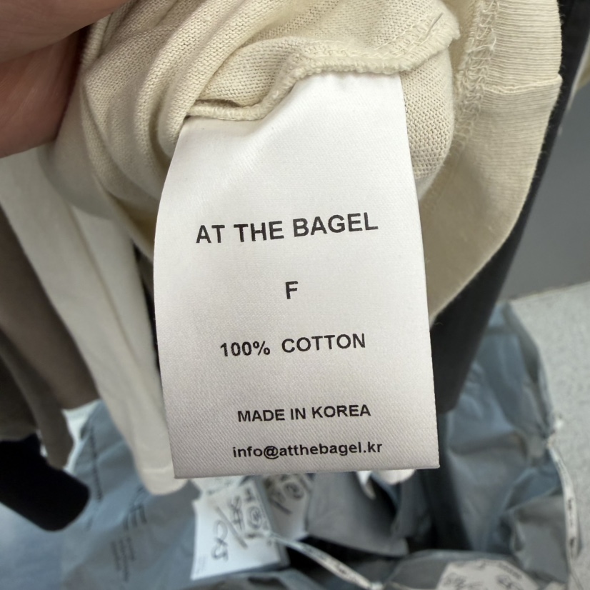 AT THE BAGEL東大門實拍韓國女士新品時尚休閑推薦人氣T恤AT THE BAGELT恤