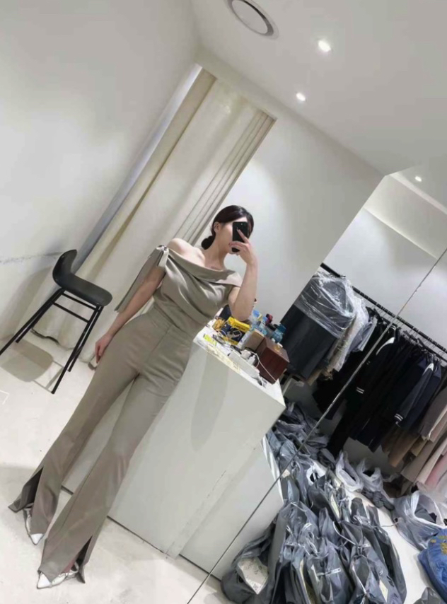 BES韓國東大門直郵女裝新款26夏季時尚人氣職業套裝套裝絲帶BES SEOUL套裝圖色3