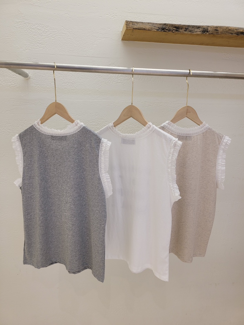 THE OTHER韓國東大門代購女裝新款熱賣推薦吊帶背心蕾絲THE OTHER吊帶/背心
