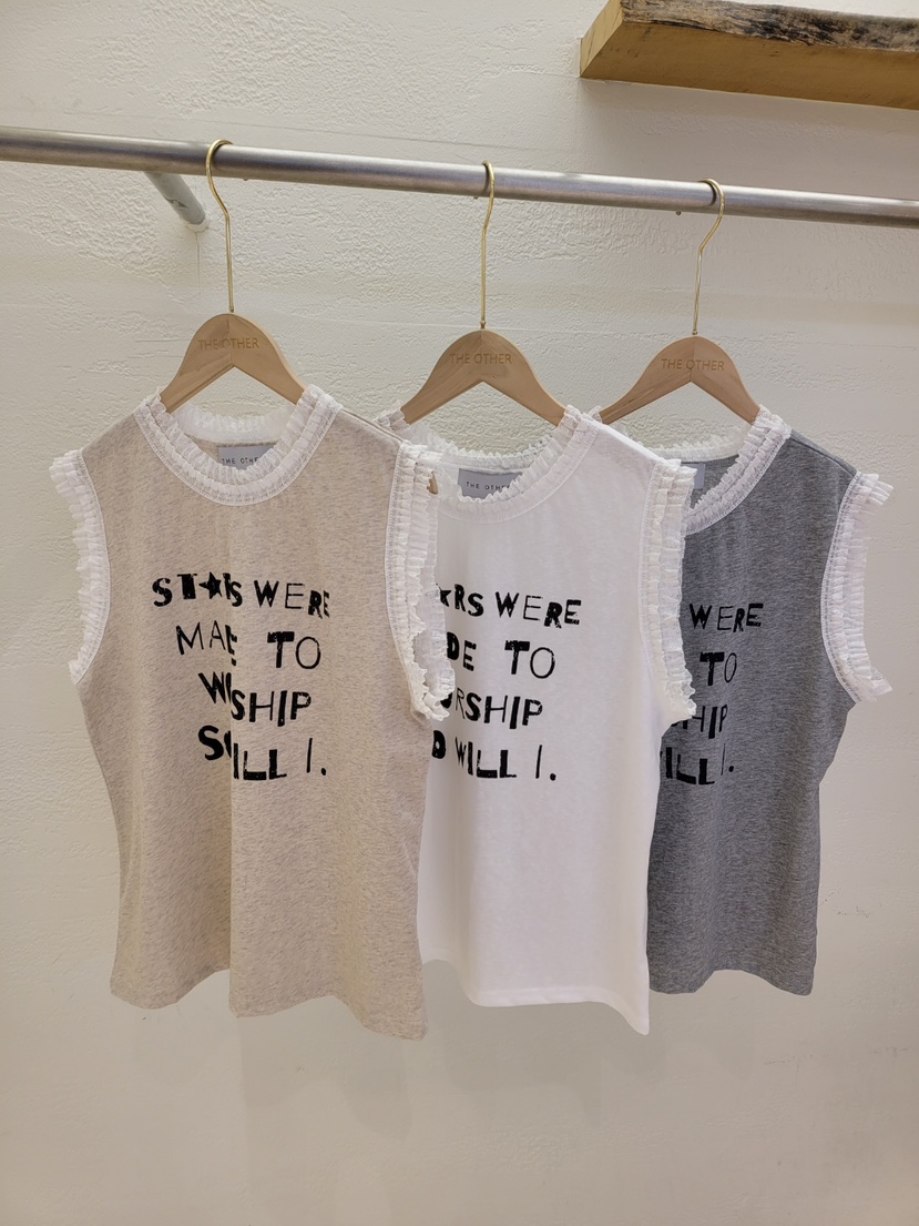 THE OTHER韓國東大門代購女裝新款熱賣推薦吊帶背心蕾絲THE OTHER吊帶/背心