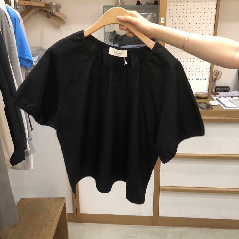ARCHITEKT韓國代購女裝新款26春夏26夏季時尚襯衫蕾絲衫亞麻ARCHITEKT襯衫/蕾絲衫圖色3