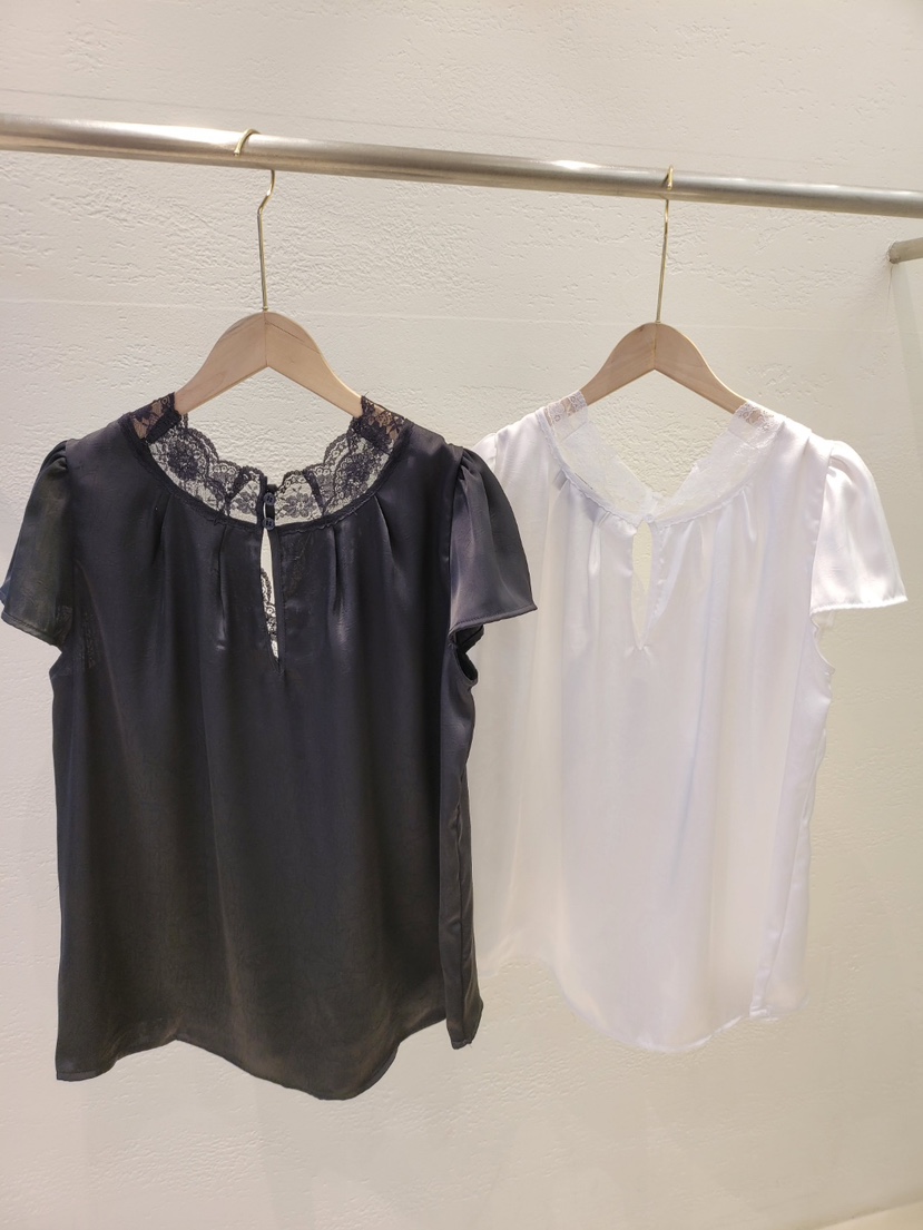 THE OTHER韓國東大門代購女士新品26夏季襯衫蕾絲衫蕾絲緞面THE OTHER襯衫/蕾絲衫