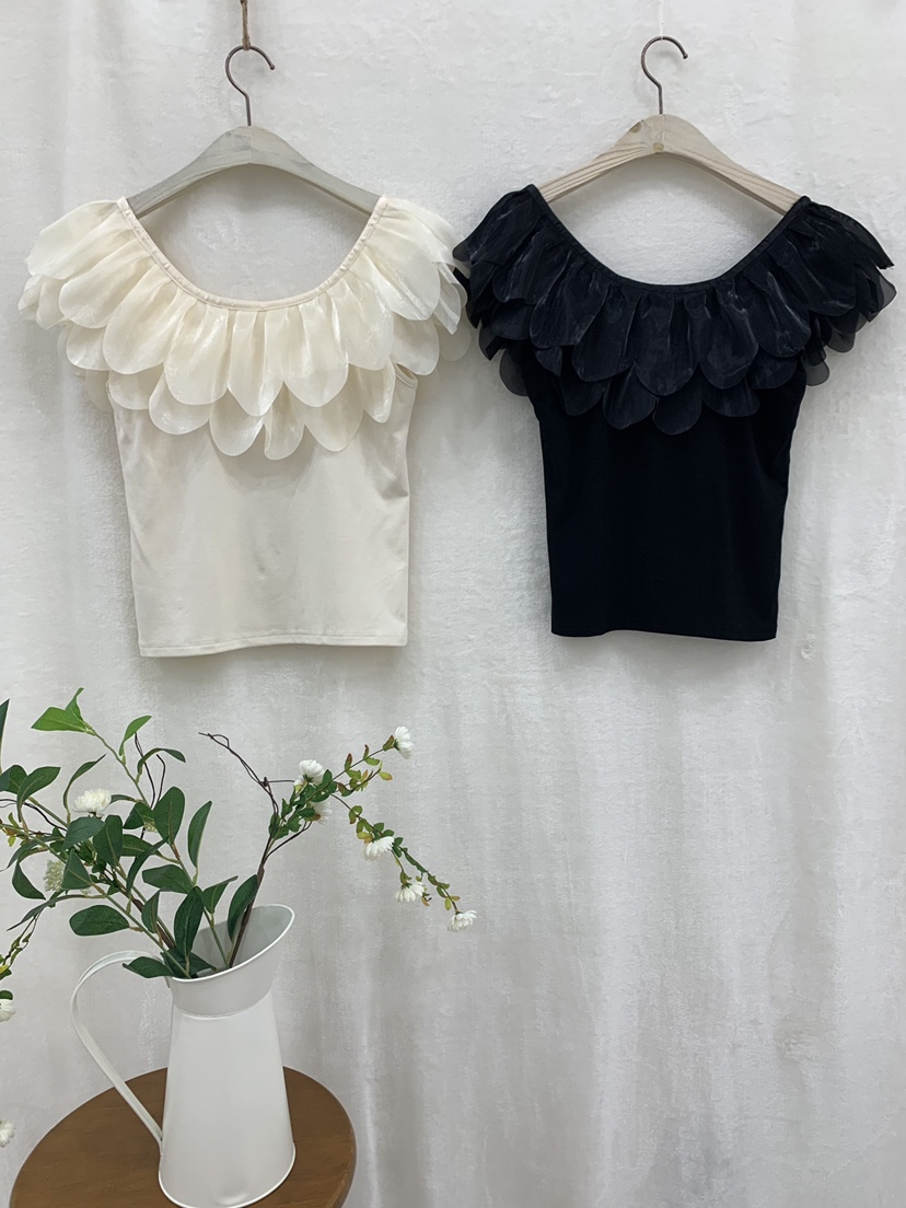 FABRIC韓國直郵女士新款26夏季職業熱賣26春夏襯衫蕾絲衫FABRIC襯衫/蕾絲衫