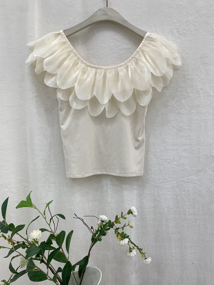 FABRIC韓國直郵女士新款26夏季職業熱賣26春夏襯衫蕾絲衫FABRIC襯衫/蕾絲衫圖色1