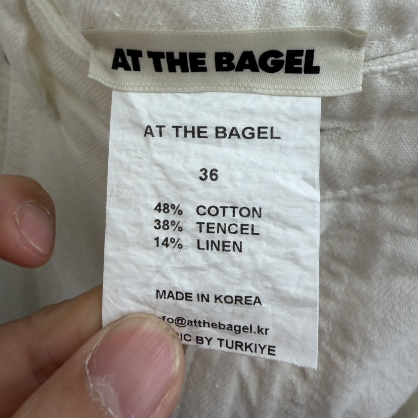 AT THE BAGEL東大門實拍韓國女士新品推薦26夏季休閑褲AT THE BAGEL休閑褲