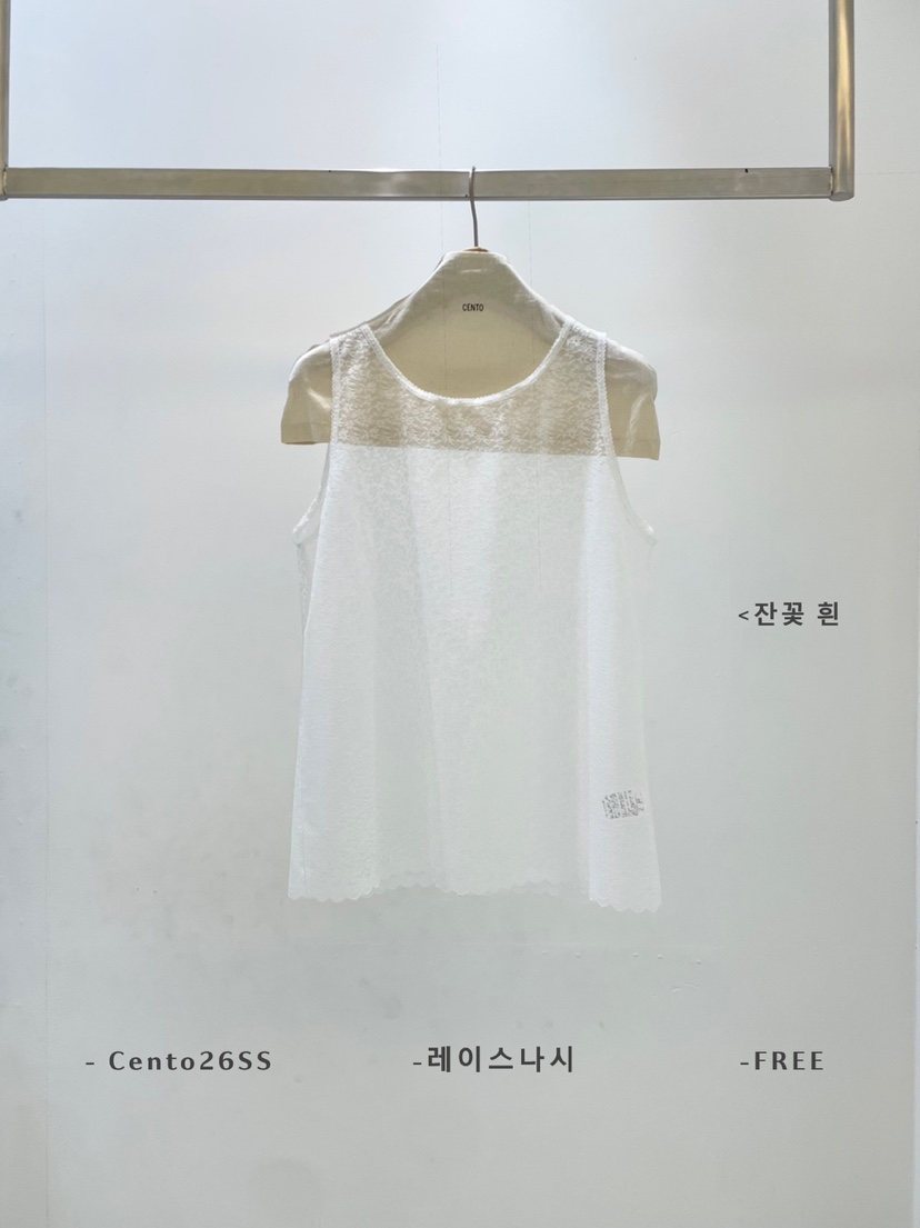 CENTO韓國直郵女裝新品職業休閑時尚人氣熱賣吊帶背心蕾絲CENTO吊帶/背心圖色1小花