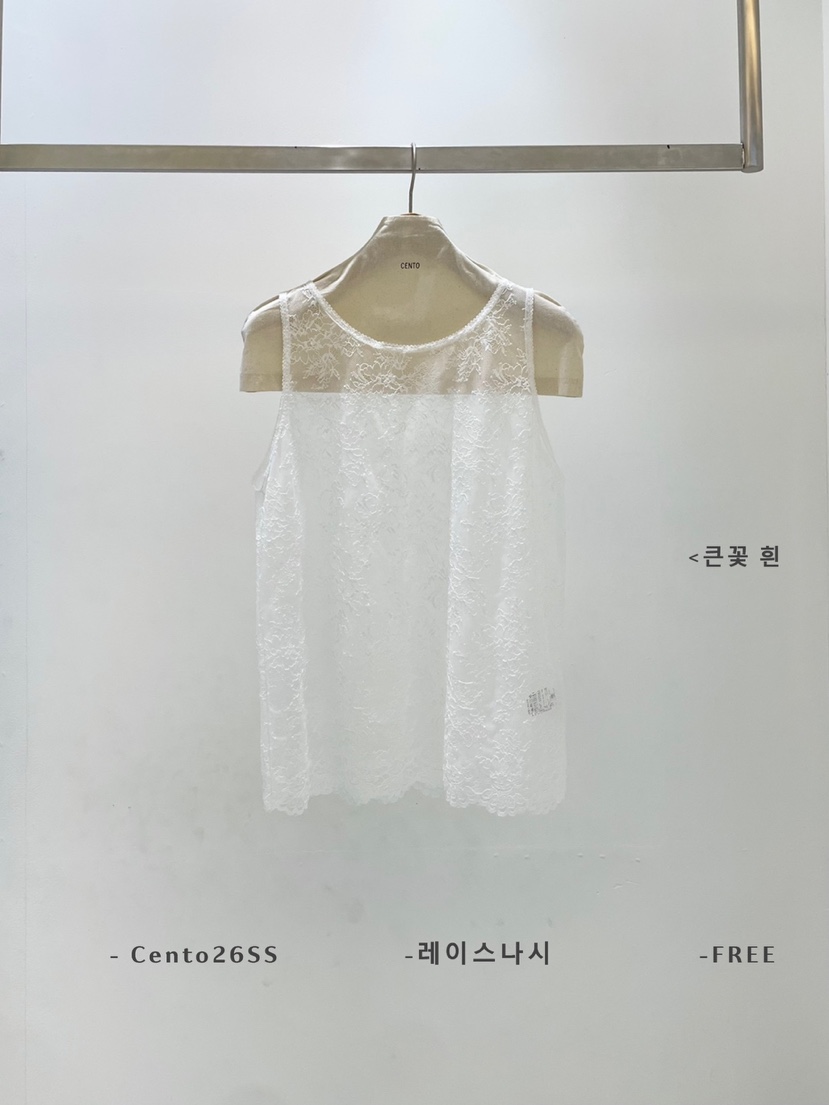 CENTO韓國直郵女裝新品職業休閑時尚人氣熱賣吊帶背心蕾絲CENTO吊帶/背心圖色3大花