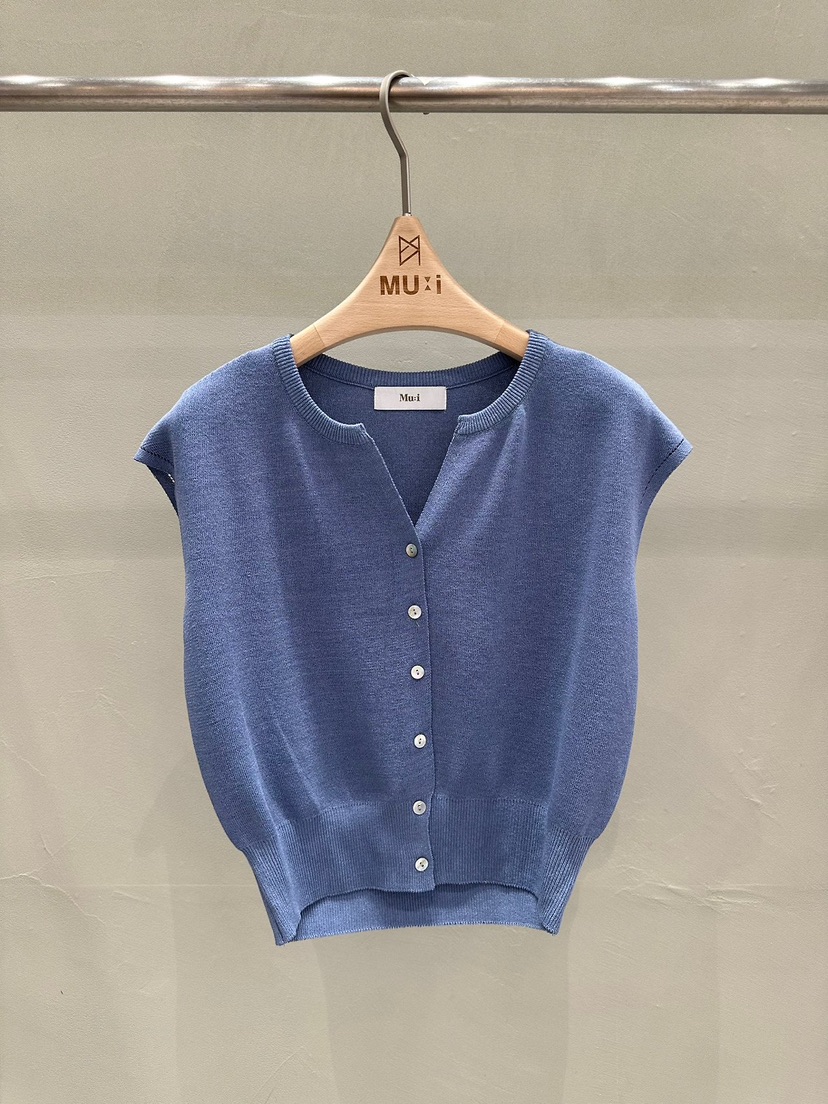 THE MUI東大門實拍韓國女裝新品26夏季時尚人氣26春夏馬甲THE MUI馬甲圖色2
