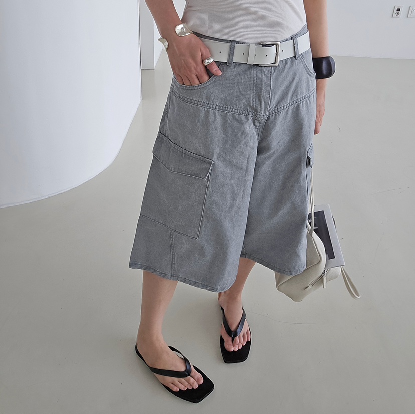 J SHOP東大門實拍韓國女士新款26夏季人氣26春夏職業短褲J_SHOP短褲
