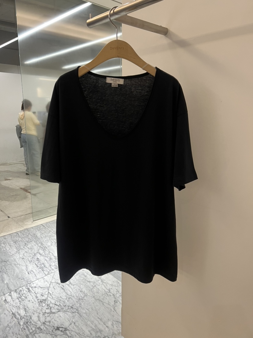 DE VENTI韓國東大門代購女裝新品推薦熱賣時尚T恤V領鏤空DE VENTIT恤圖色4