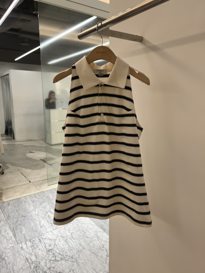 DE VENTI韓國直郵女士新款推薦熱賣26春夏人氣休閑吊帶背心DE VENTI吊帶/背心圖色1