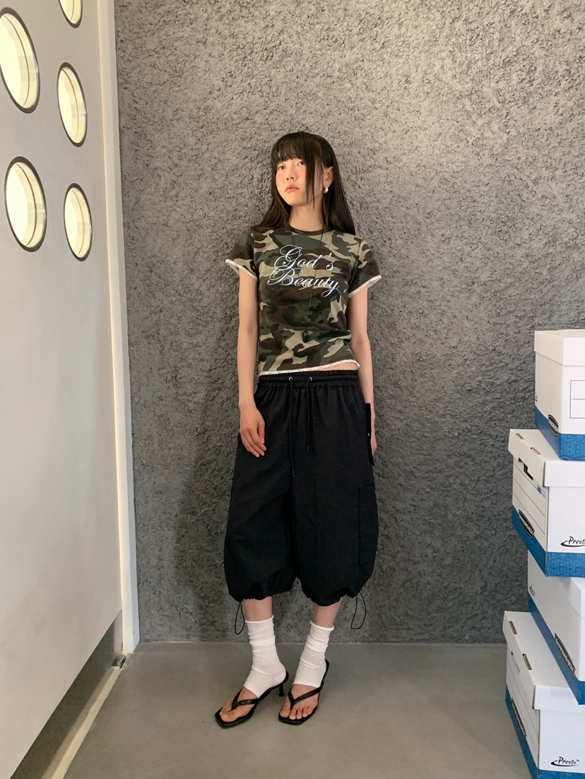 MORE THAN-P韓國直郵女士新款時尚推薦職業人氣休閑短褲MORE THAN短褲