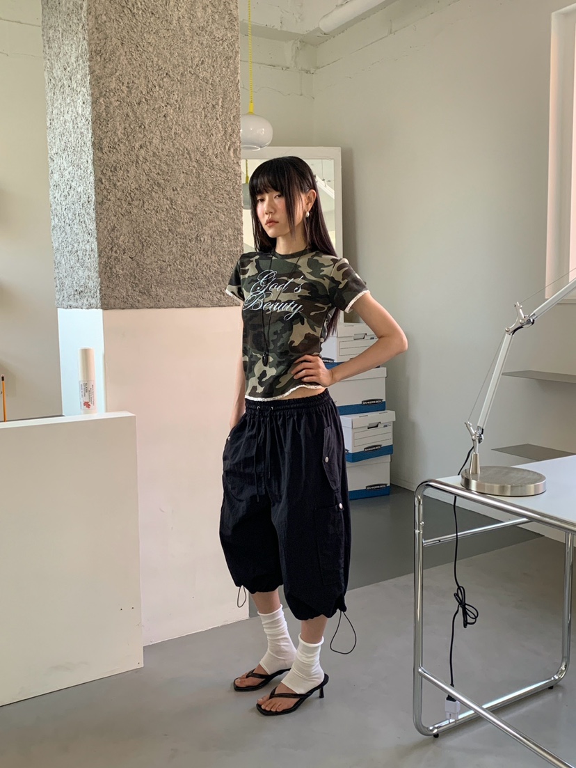 MORE THAN-P韓國直郵女士新款時尚推薦職業人氣休閑短褲MORE THAN短褲