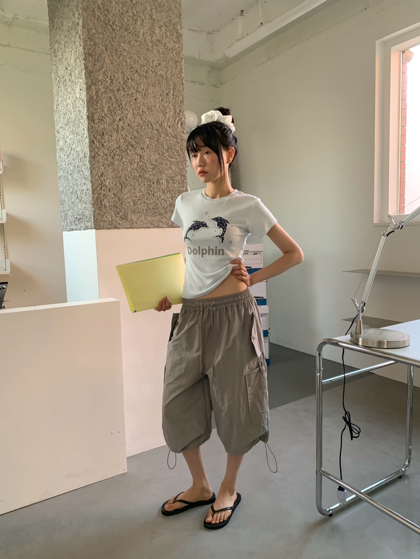 MORE THAN-P韓國直郵女士新款時尚推薦職業人氣休閑短褲MORE THAN短褲