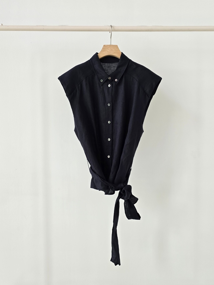 J SHOP東大門實拍韓國女裝新品推薦26春夏26夏季馬甲含腰帶J_SHOP馬甲圖色3