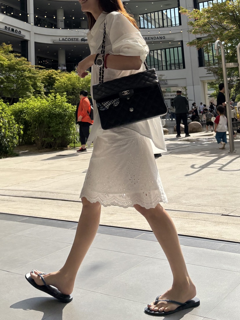 ADDICTED韓國東大門直郵女裝新品推薦休閑半身裙中短裙褶裥ADDICTED半身裙/中短裙