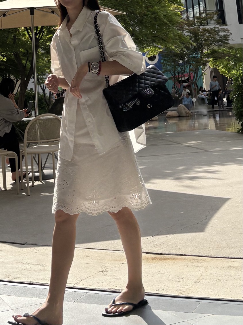 ADDICTED韓國東大門直郵女裝新品推薦休閑半身裙中短裙褶裥ADDICTED半身裙/中短裙