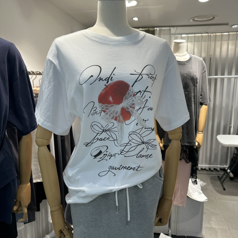 THE LOT韓國東大門直郵女裝新款熱賣時尚推薦26春夏職業T恤THE LOT/	LOTT恤圖色1
