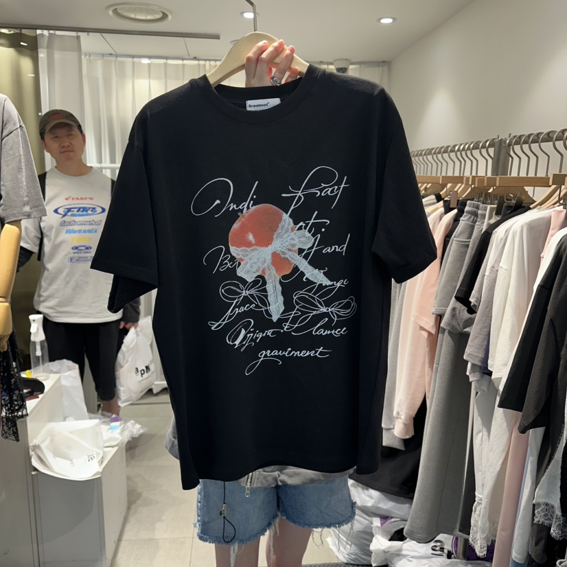 THE LOT韓國東大門直郵女裝新款熱賣時尚推薦26春夏職業T恤THE LOT/	LOTT恤圖色2