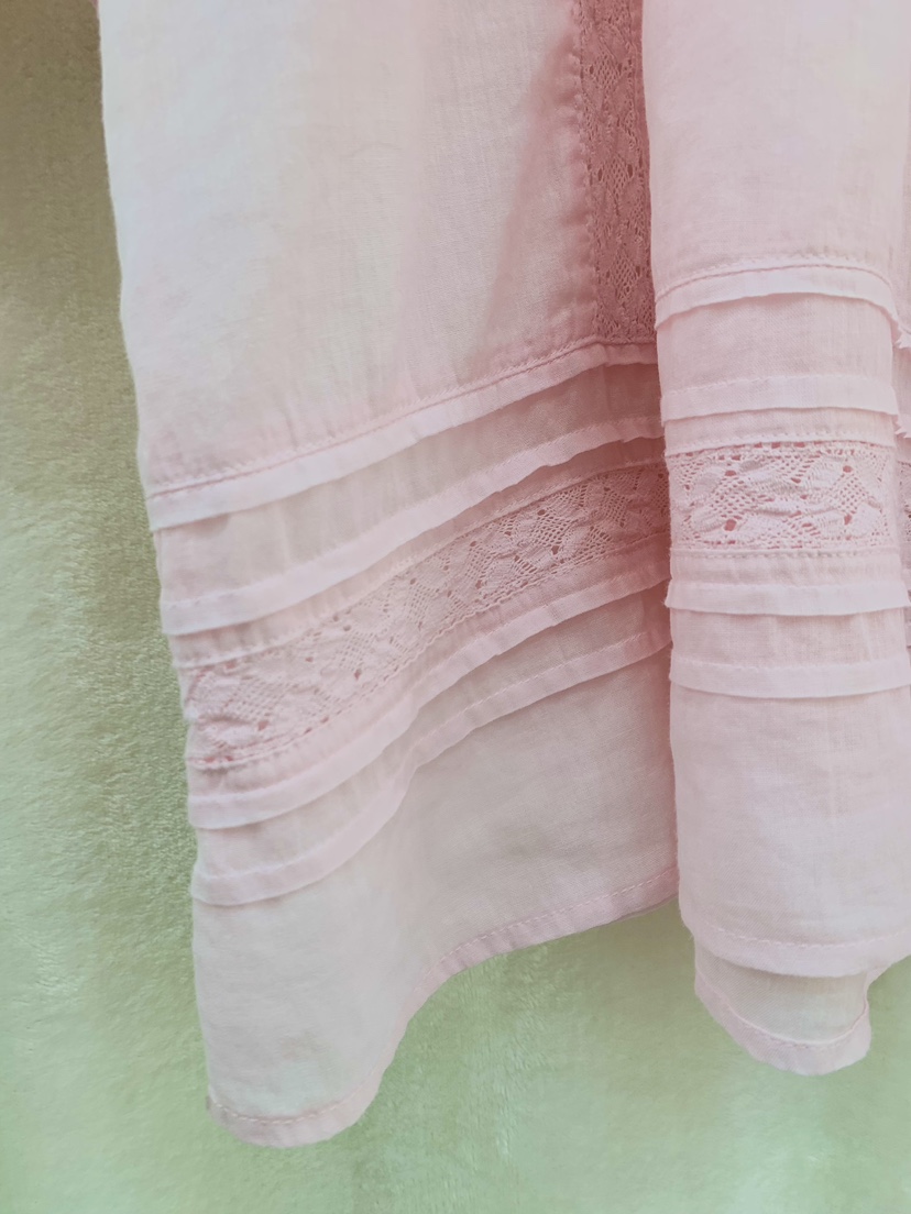 FABRIC韓國東大門直郵女裝新品26春夏人氣襯衫蕾絲衫亞麻布FABRIC襯衫/蕾絲衫