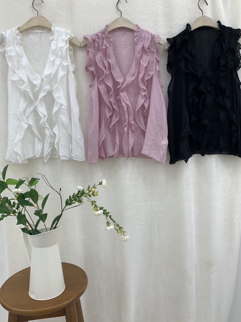 FABRIC東大門實拍韓國女裝新款熱賣26夏季推薦吊帶背心蕾絲FABRIC吊帶/背心