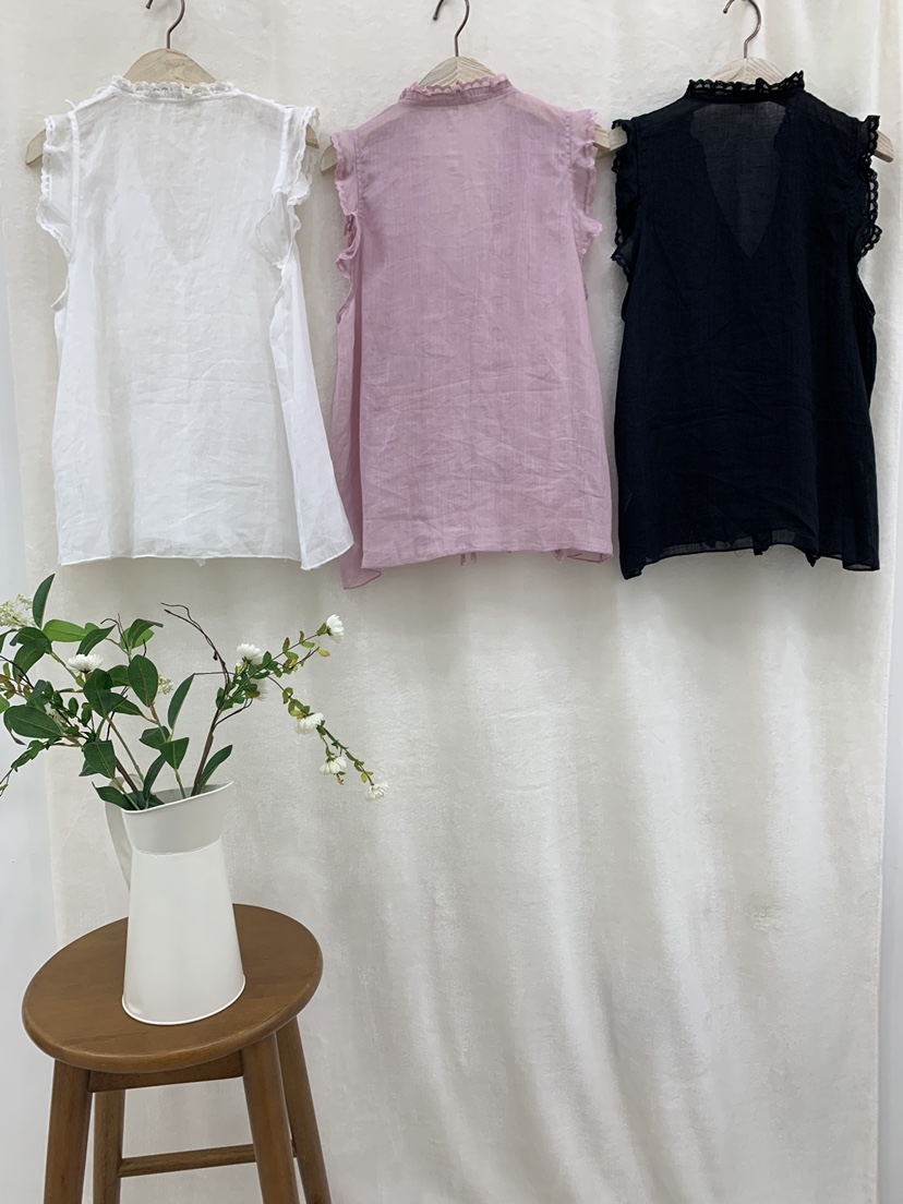 FABRIC東大門實拍韓國女裝新款熱賣26夏季推薦吊帶背心蕾絲FABRIC吊帶/背心