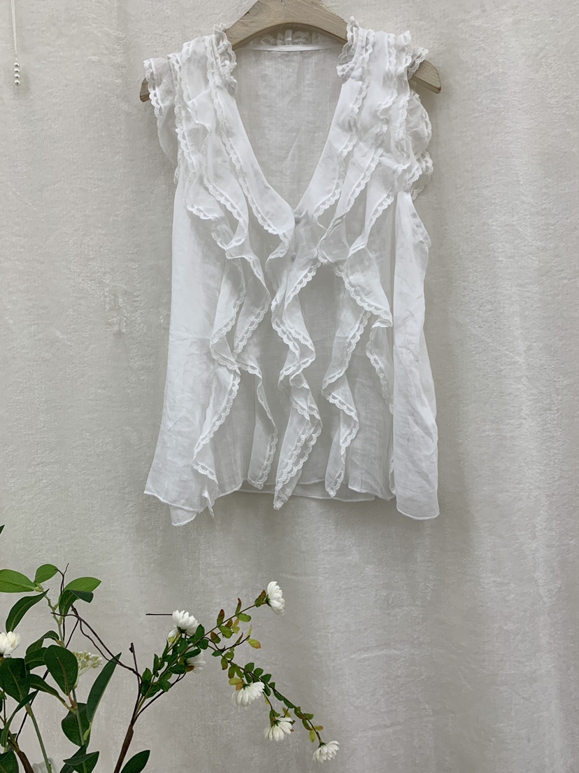FABRIC東大門實拍韓國女裝新款熱賣26夏季推薦吊帶背心蕾絲FABRIC吊帶/背心圖色1
