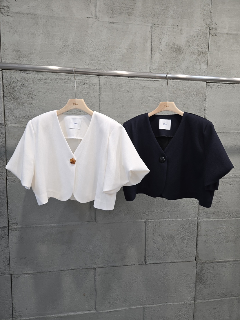 10CC韓國東大門代購女裝新品26夏季人氣26春夏熱賣職業夾克10CC夾克