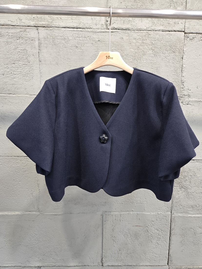 10CC韓國東大門代購女裝新品26夏季人氣26春夏熱賣職業夾克10CC夾克圖色2