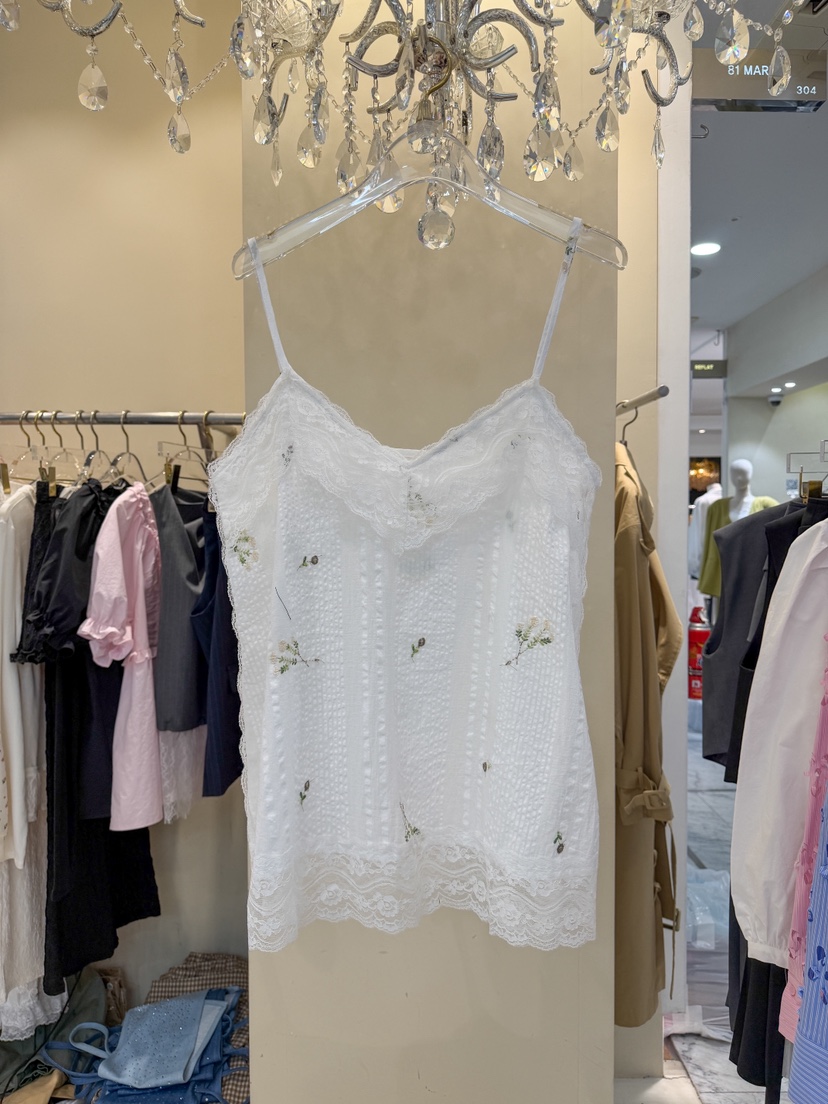 81 MARKET-L韓國直郵女士新品熱賣人氣時尚吊帶背心棉布81 MARKET-L吊帶/背心