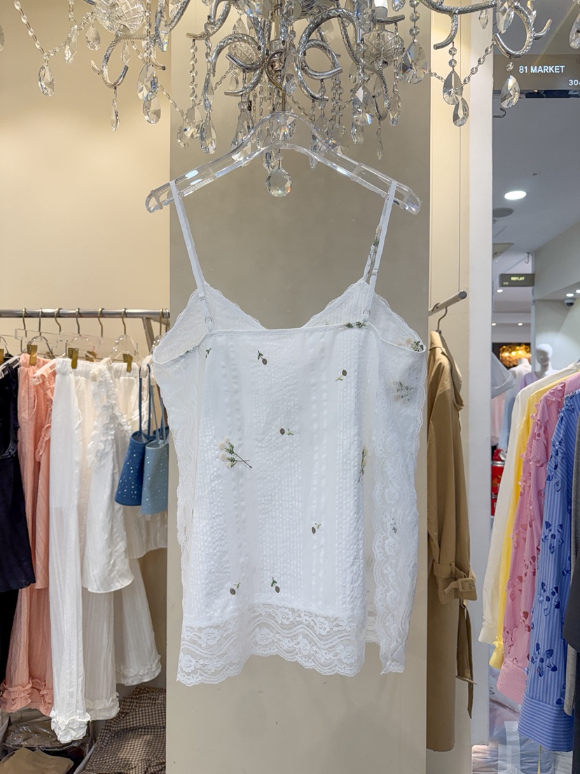 81 MARKET-L韓國直郵女士新品熱賣人氣時尚吊帶背心棉布81 MARKET-L吊帶/背心