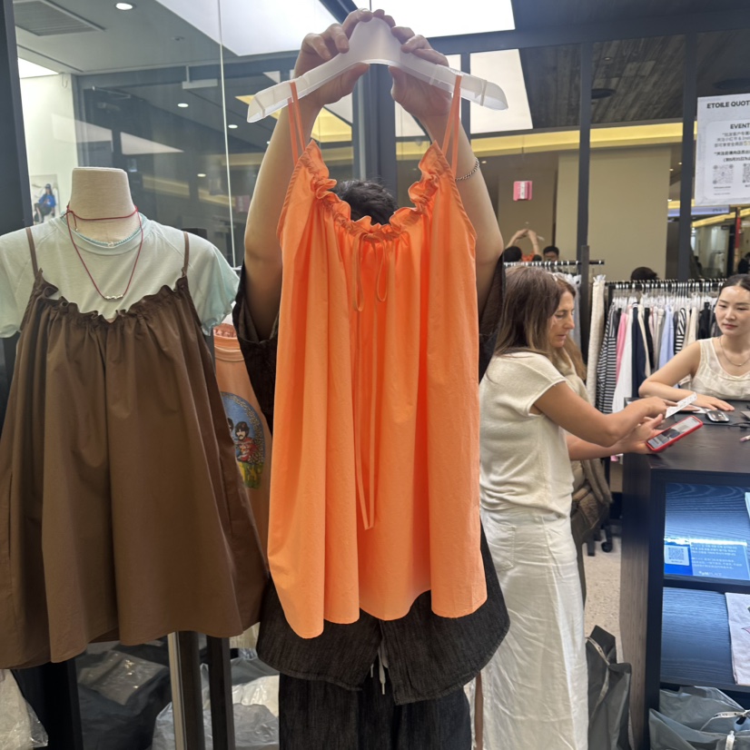 LE ETOILE韓國直郵女士新品時尚推薦連衣裙不含內搭褶皺Le etoile連衣裙圖色2