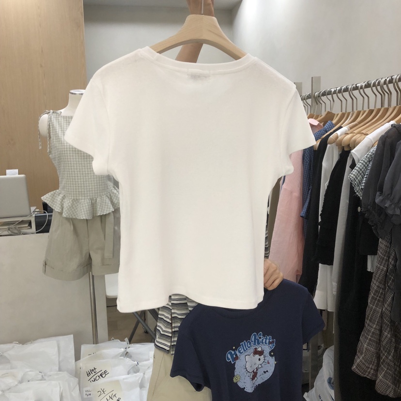 VILLABUTTON韓國東大門直郵女士新品休閑26夏季熱賣時尚T恤VILLABUTTONT恤