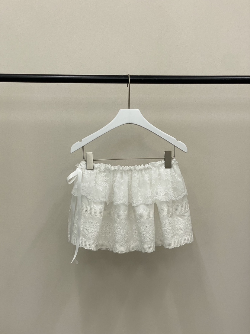 MUCH MORE/JACKPOT韓國直郵女裝新款時尚26春夏短裙蕾絲MUCH MORE/JACKPOT短裙
