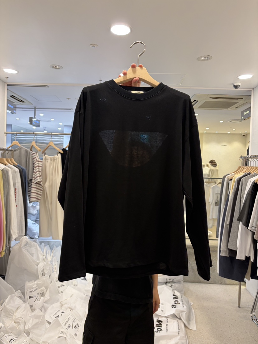 DELICATE韓國直郵女士新款休閑26春夏熱賣26夏季推薦長袖T恤DELICATE長袖T恤圖色3