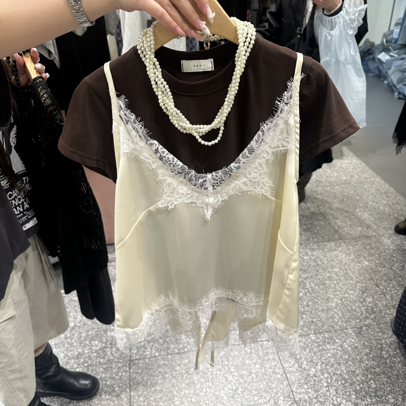 SOF韓國代購女裝新品人氣推薦熱賣休閑職業26夏季套裝不含項鏈SOF套裝圖色1